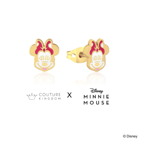Couture Kingdom X Disney - Anting Tusuk Minnie Mouse Stud Earrings