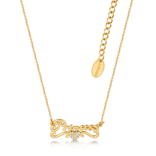 Couture Kingdom X Disney Princess Necklace Yellow Gold