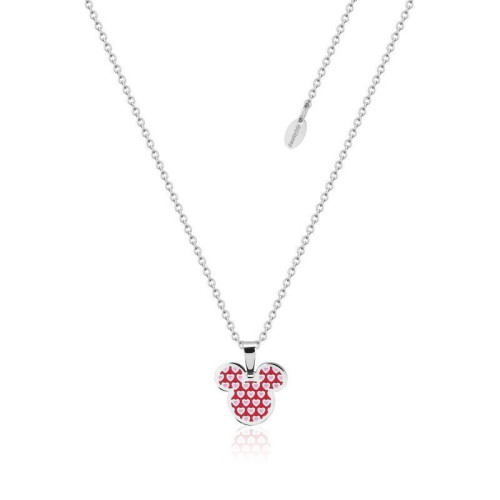 Couture Kingdom X Disney Mickey Mouse Hearts Necklace Silver