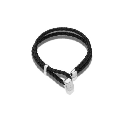 Couture Kingdom X Marvel Thor Leather Bracelet Silver